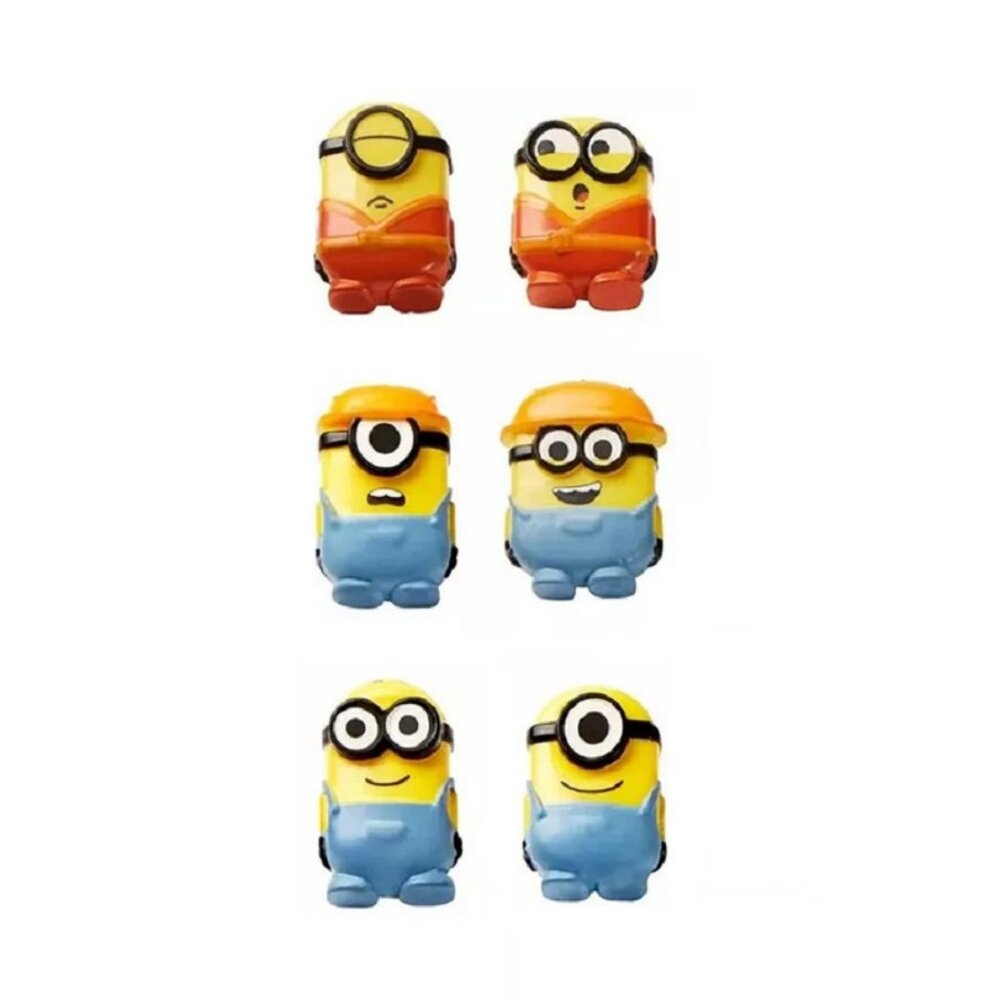 Mattel Mnions The Rise of Gru SPLAT 'EMS Lot of 6 Mini Figures Toy NEW Launch